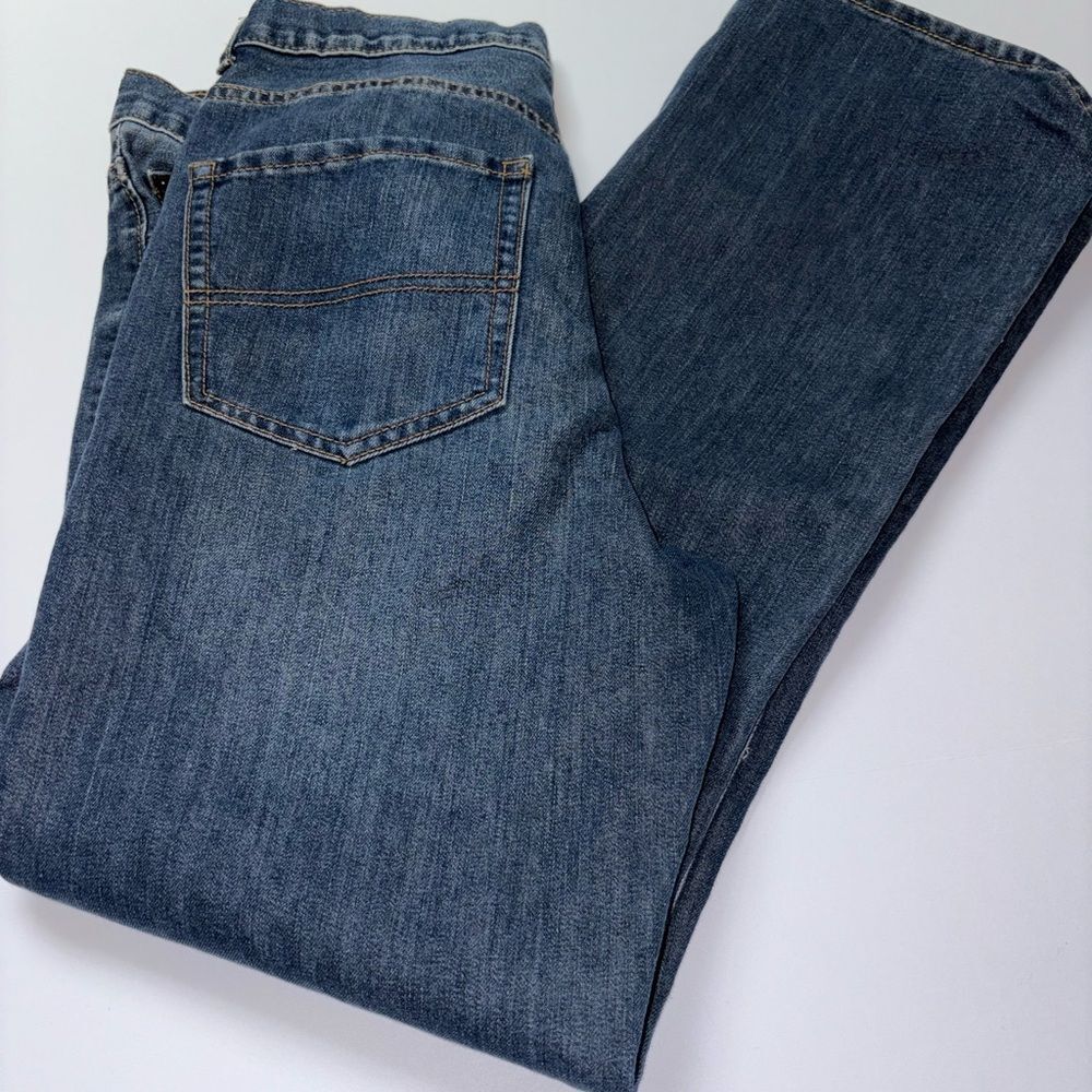 Children’s Place boys Bootcut Fit Blue Jeans Sz 18